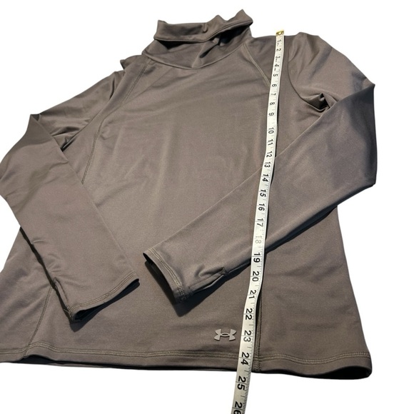 Under Armour Meridian Funnel Neck Long Sleeve Thermal Layer Sz Lrg - Picture 6 of 9